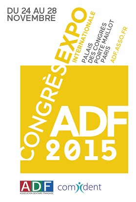 congrés ADF Association Dentaire Française logo 2015