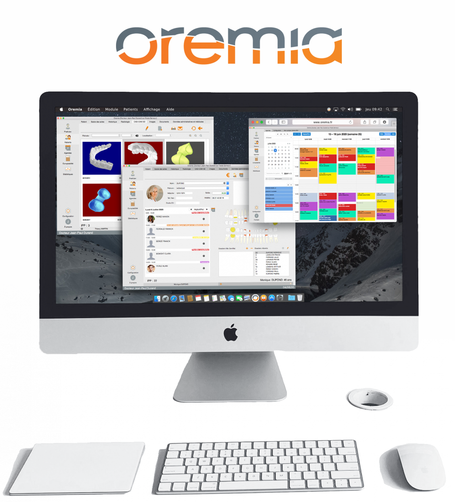 iMac logo oremia capture ecran Oremia